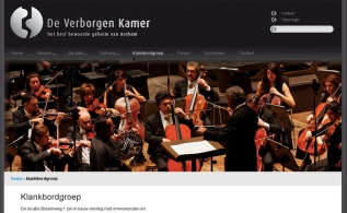 Detail van de website De Verborgen Kamer