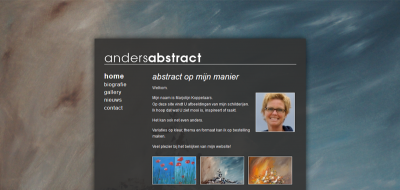 Screenshot van Andersabstract.com