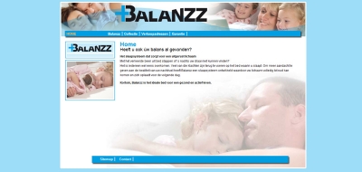 Detail van de Drupal website Balanzz 