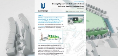 Detail van de Drupal website van Bolwerck Wageningen