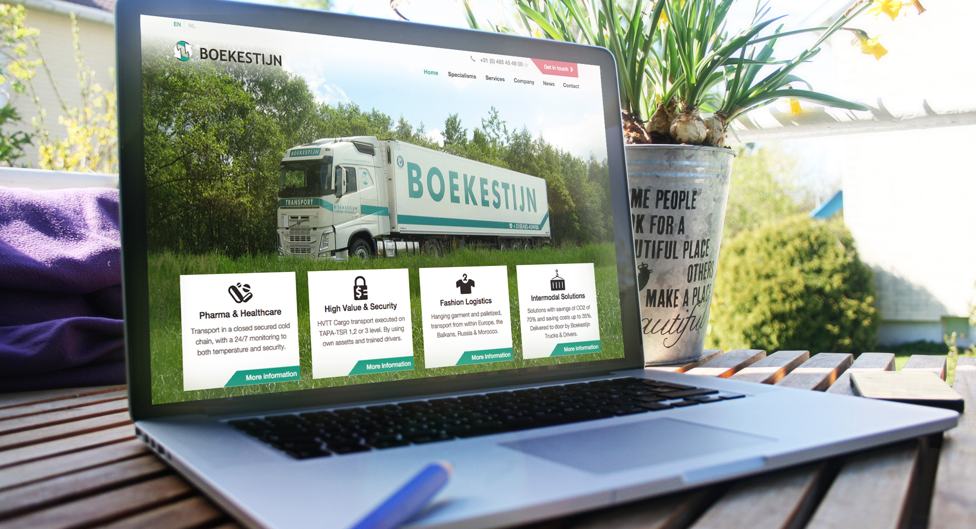 Boekestijn Transport portfolio van Compubase