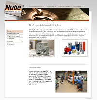 Detail van de website R & W Fashion Transport