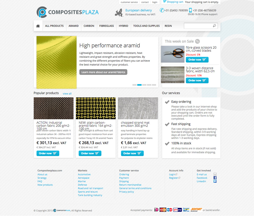 Composites design Drupal Commerce Compubase