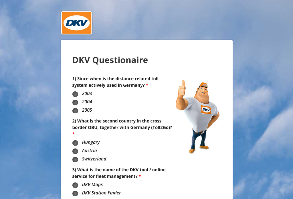 Questionaire DKV enquete drupal Compubase