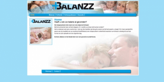 Detail van de Drupal website Balanzz 