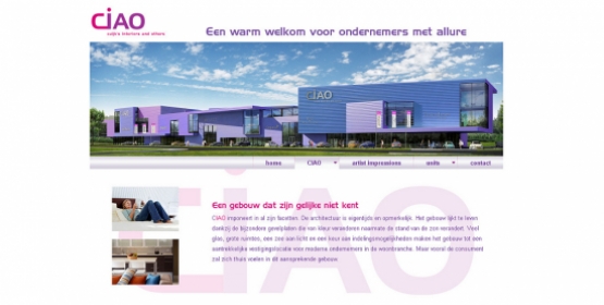 Detail van de website CIAO Cuijk