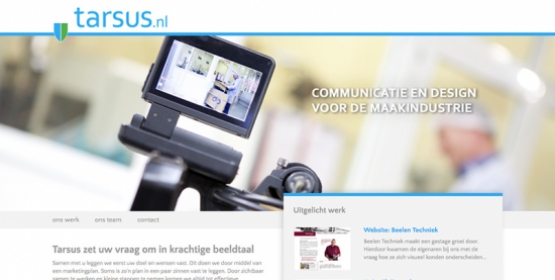 Drupal website voor partner Tarsus