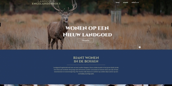 Screenshot Landgoed Engelanderholt Drupal Compubase