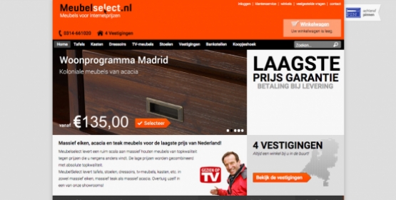 Meubelselect Drupal Commerce door Compubase