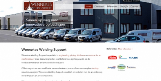 Website weldingsupport.nl gebouwd door Compubase